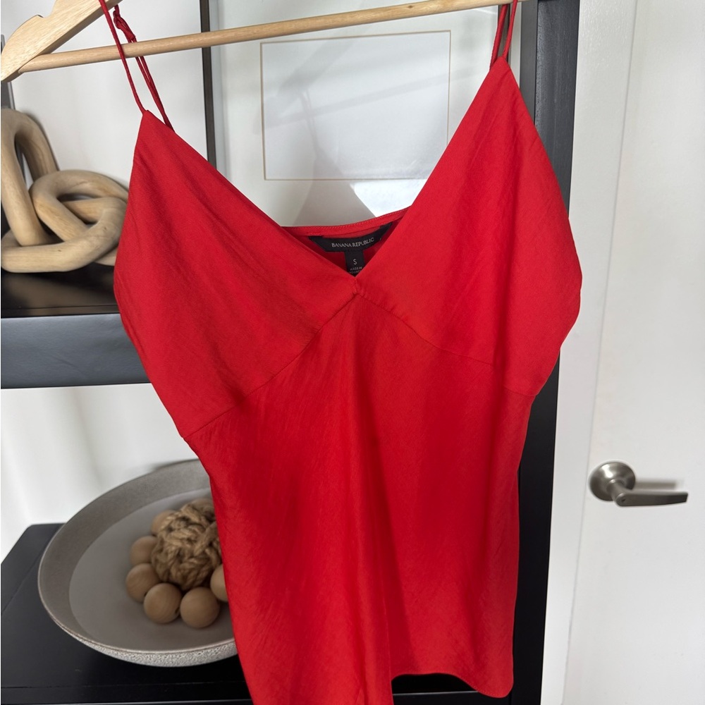 Banana Republic Vibrant Red Camisole